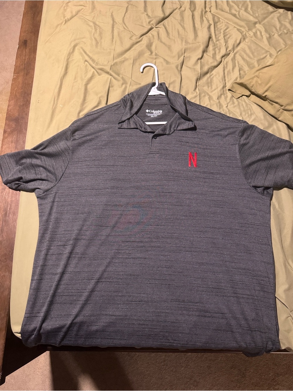 Nebraska Cornhuskers Columbia Golf Polo 2XL